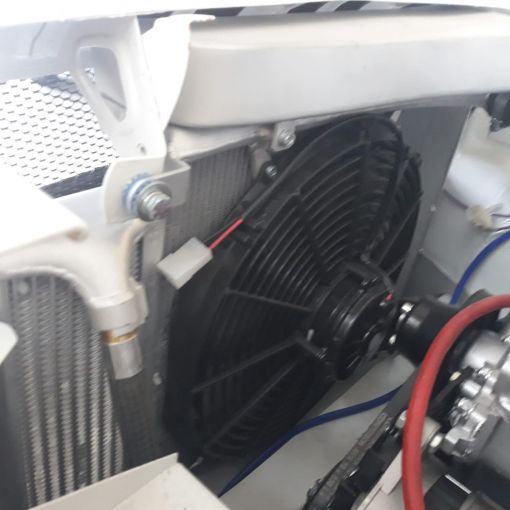 Custom-made radiator for Alfa Giulia Fedal